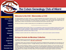Tablet Screenshot of cubangenclub.org